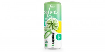 private label brand Sparkling  aloe vera  oringinal 320ml from RITA UK